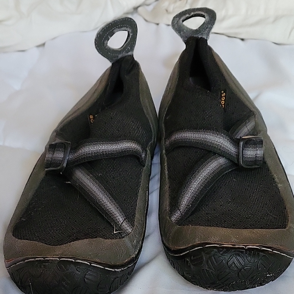 Boggs Black and Gray Slip-On
